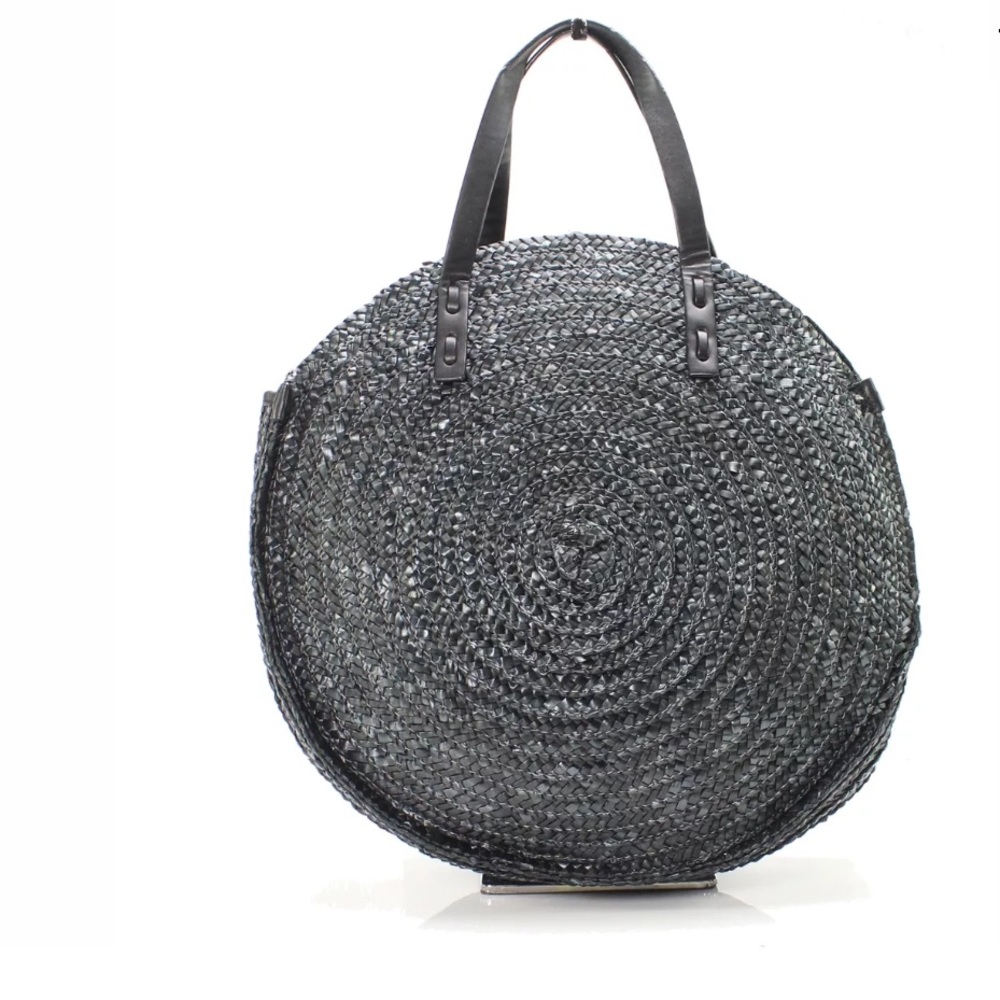 Rebecca Minkoff Circle Tote Straw Large - Picture 2 of 5
